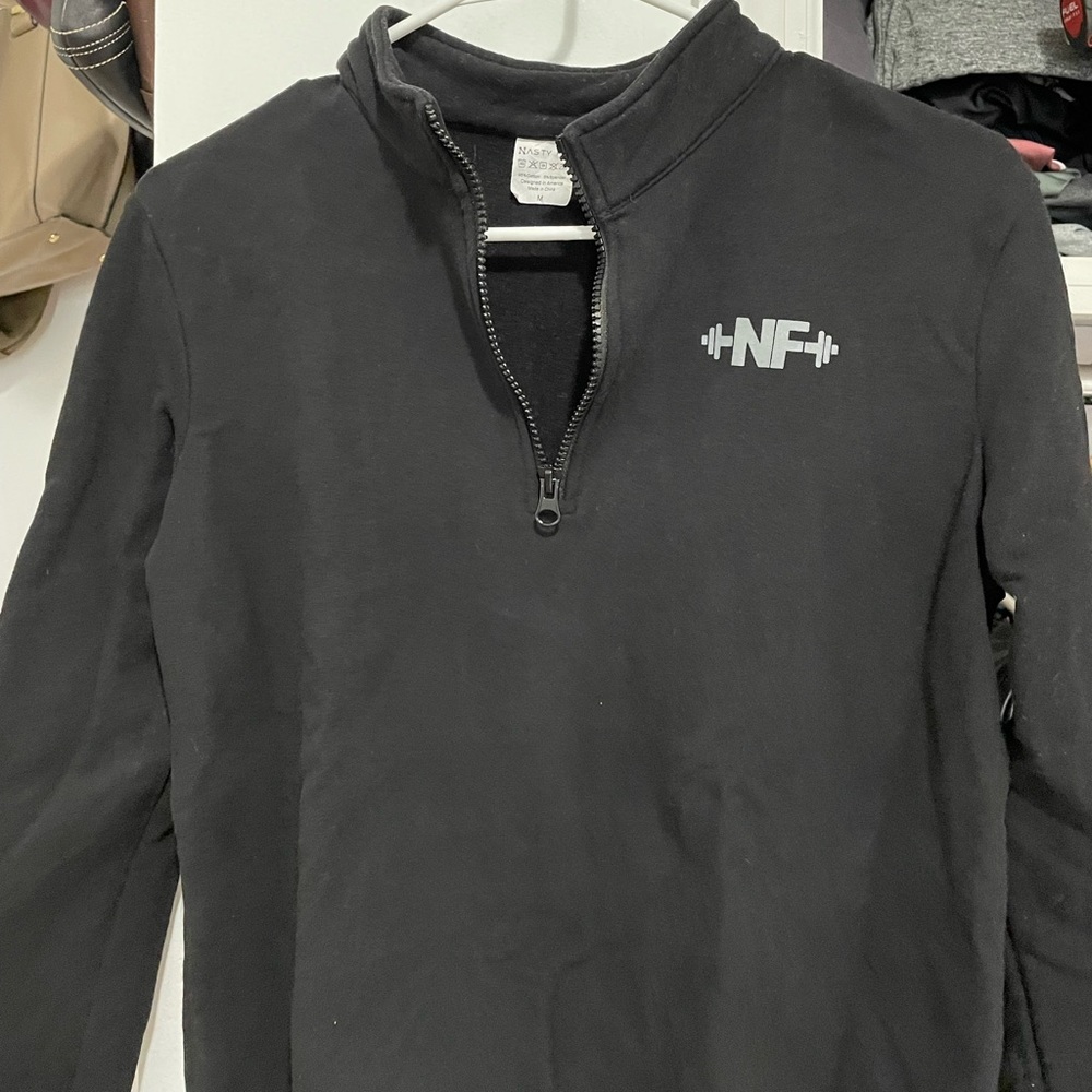 Nasty Fit Black half-zip Sweater